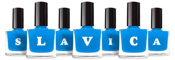 Slavica glossy logo