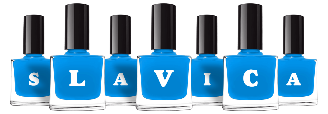 Slavica glossy logo