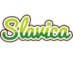 Slavica golfing logo
