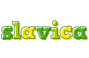 Slavica juice logo