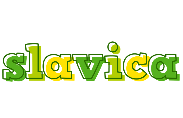 Slavica juice logo