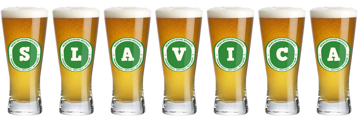 Slavica lager logo