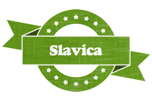 Slavica natural logo