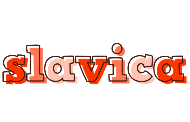 Slavica paint logo