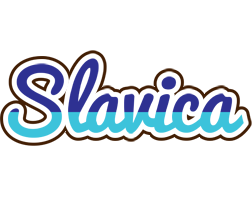 Slavica raining logo