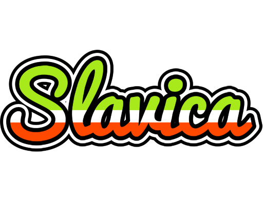 Slavica superfun logo