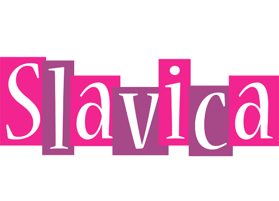 Slavica whine logo
