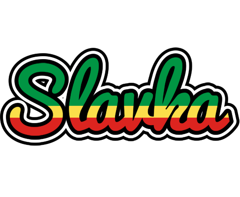 Slavka african logo