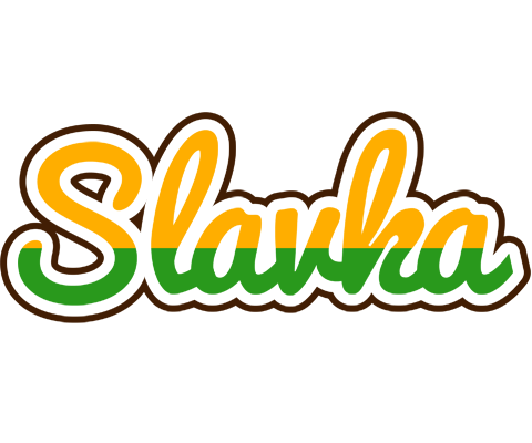 Slavka banana logo