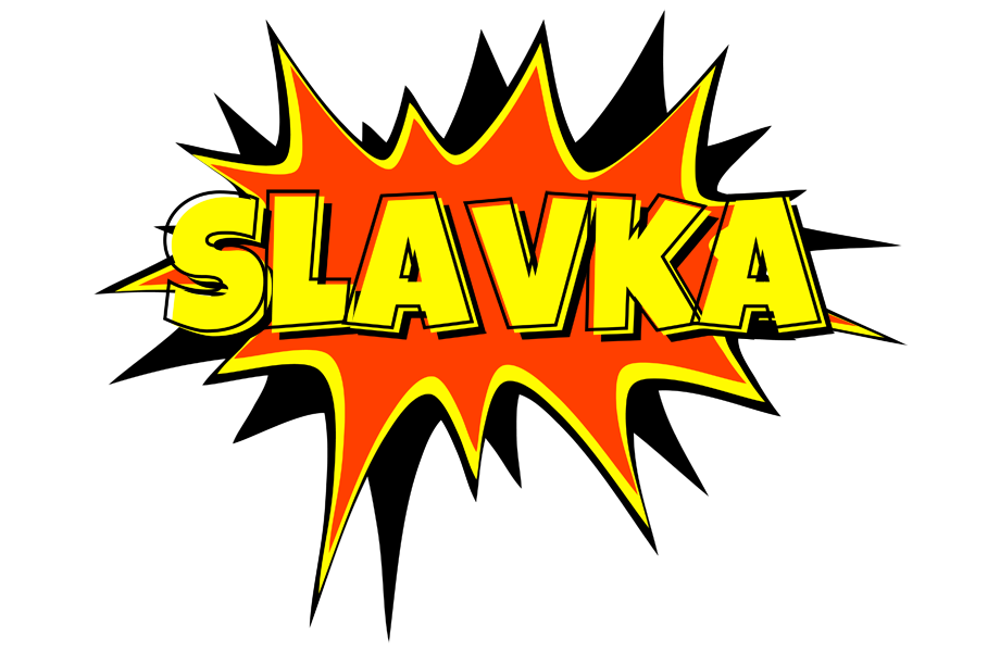 Slavka bazinga logo