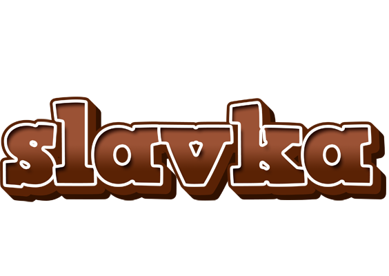 Slavka brownie logo