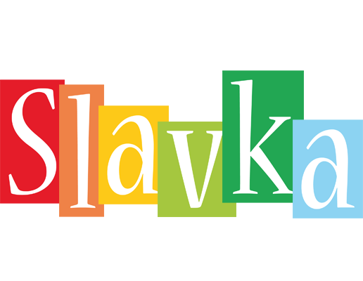 Slavka colors logo