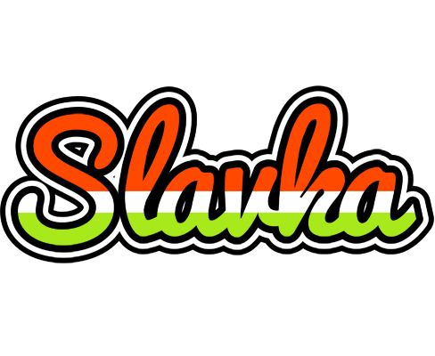 Slavka exotic logo