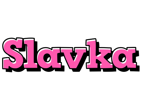 Slavka girlish logo