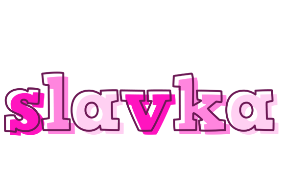 Slavka hello logo