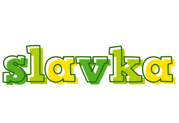 Slavka juice logo