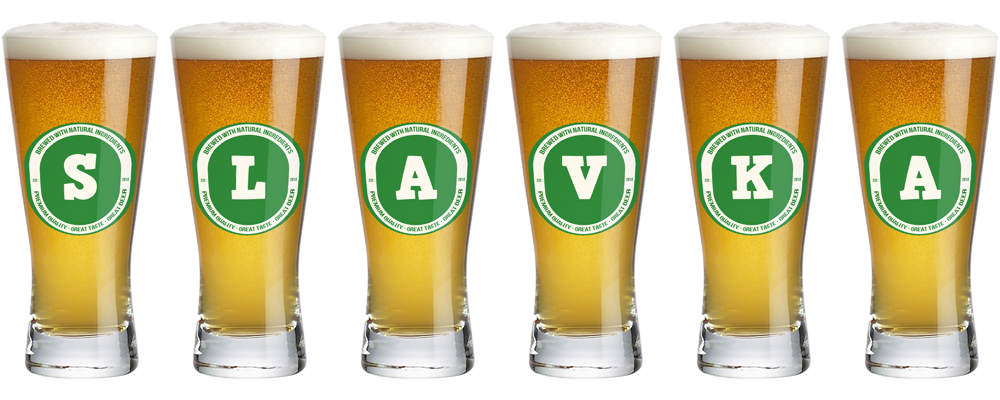 Slavka lager logo