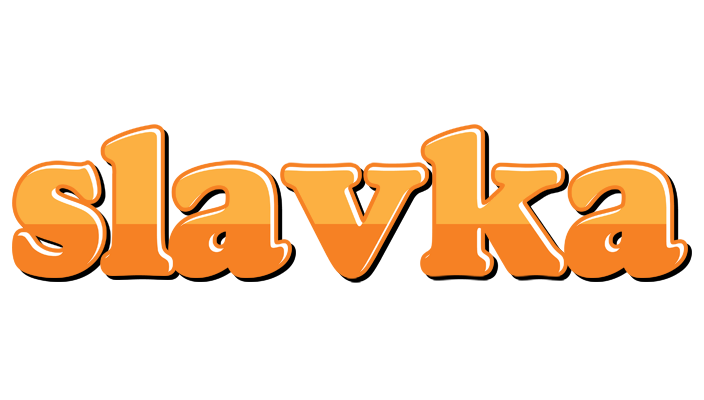 Slavka orange logo