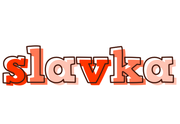 Slavka paint logo