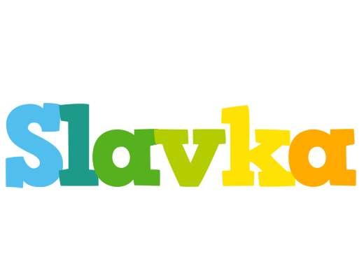 Slavka rainbows logo