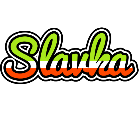 Slavka superfun logo