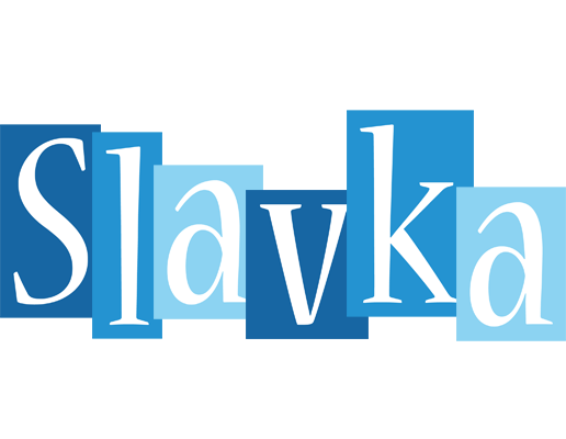 Slavka winter logo