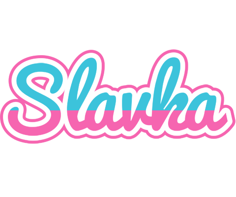 Slavka woman logo