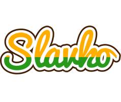 Slavko banana logo