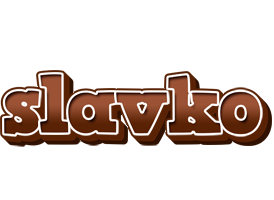 Slavko brownie logo