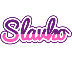 Slavko cheerful logo