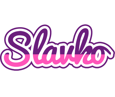 Slavko cheerful logo