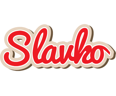 Slavko chocolate logo