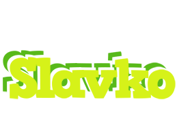 Slavko citrus logo