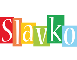 Slavko colors logo
