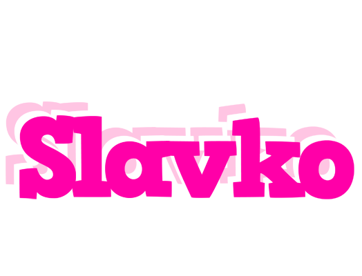Slavko dancing logo