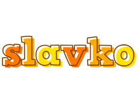 Slavko desert logo