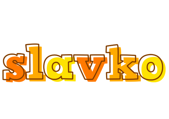 Slavko desert logo