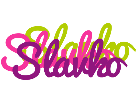 Slavko flowers logo