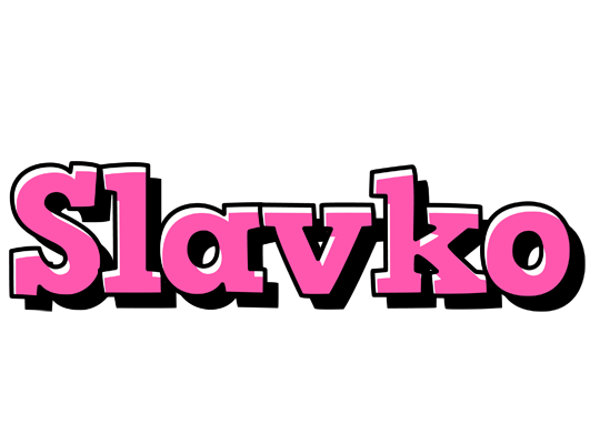 Slavko girlish logo