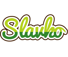 Slavko golfing logo