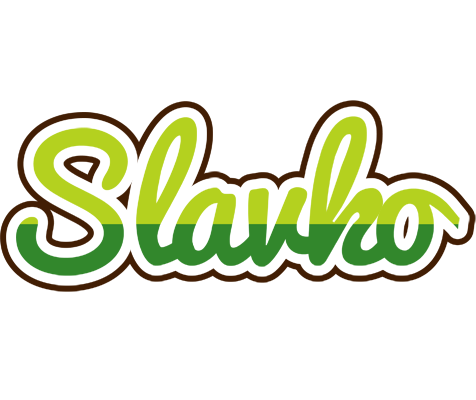 Slavko golfing logo