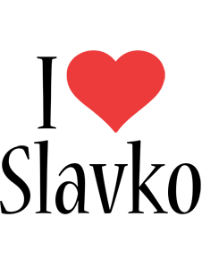 Slavko i-love logo