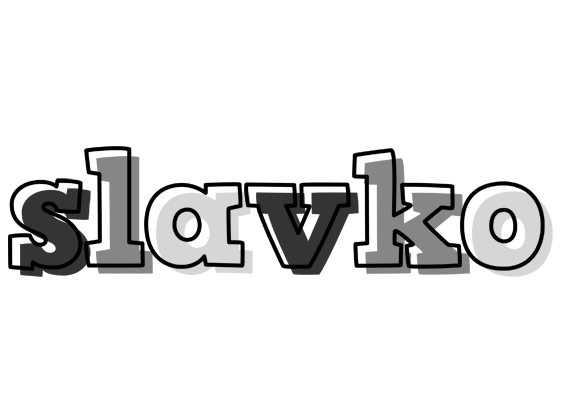 Slavko night logo
