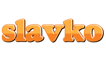 Slavko orange logo