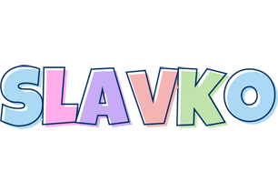 Slavko pastel logo