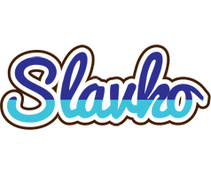 Slavko raining logo