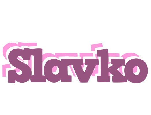 Slavko relaxing logo