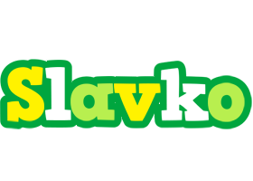 Slavko soccer logo