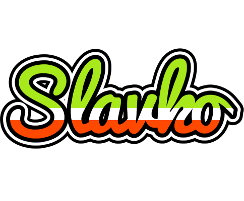 Slavko superfun logo