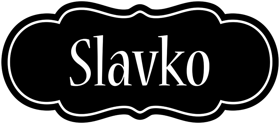 Slavko welcome logo